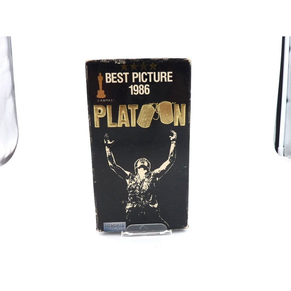 Platoon 1986 VHS HBO Video